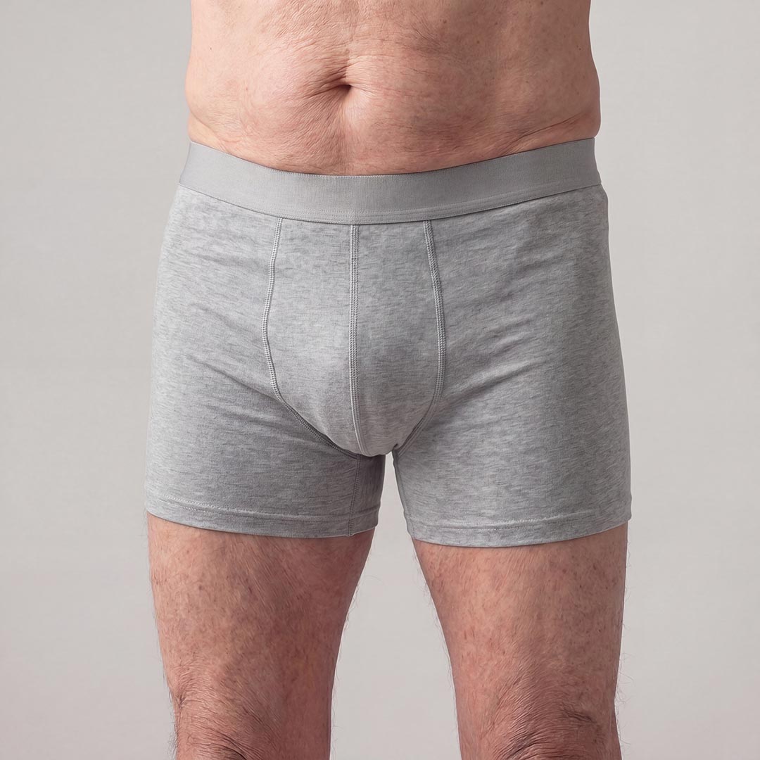 Boxer d'incontinence lavable pour homme