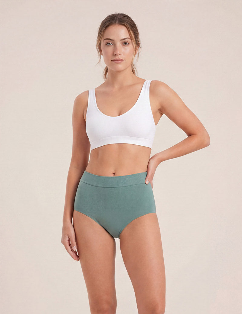 Culotte absorbante taille haute