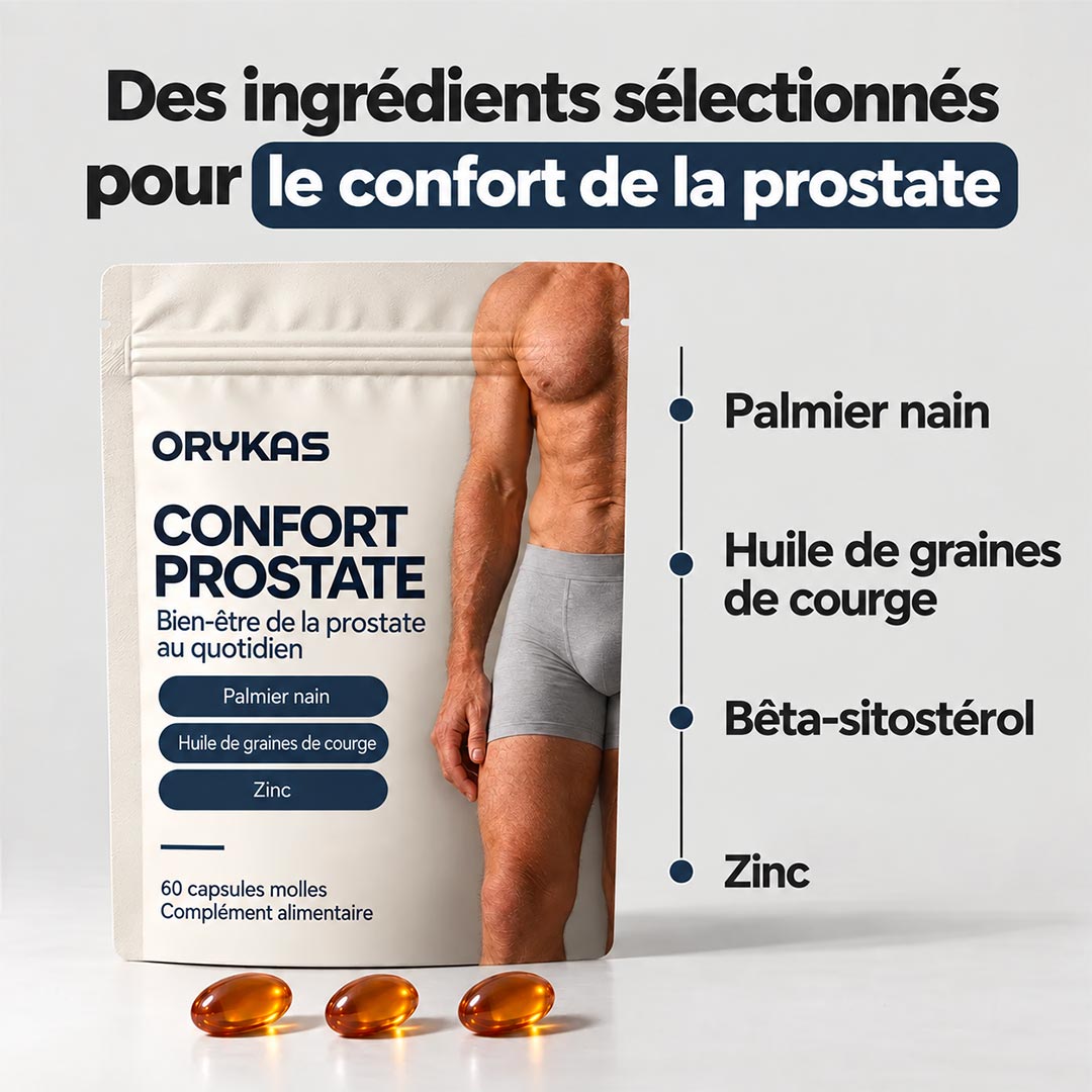 Orykas Soutien Prostate Homme