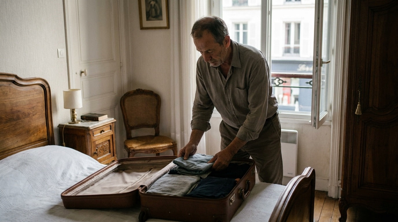 Voyager avec incontinence : la checklist pratique (homme) | Orykas