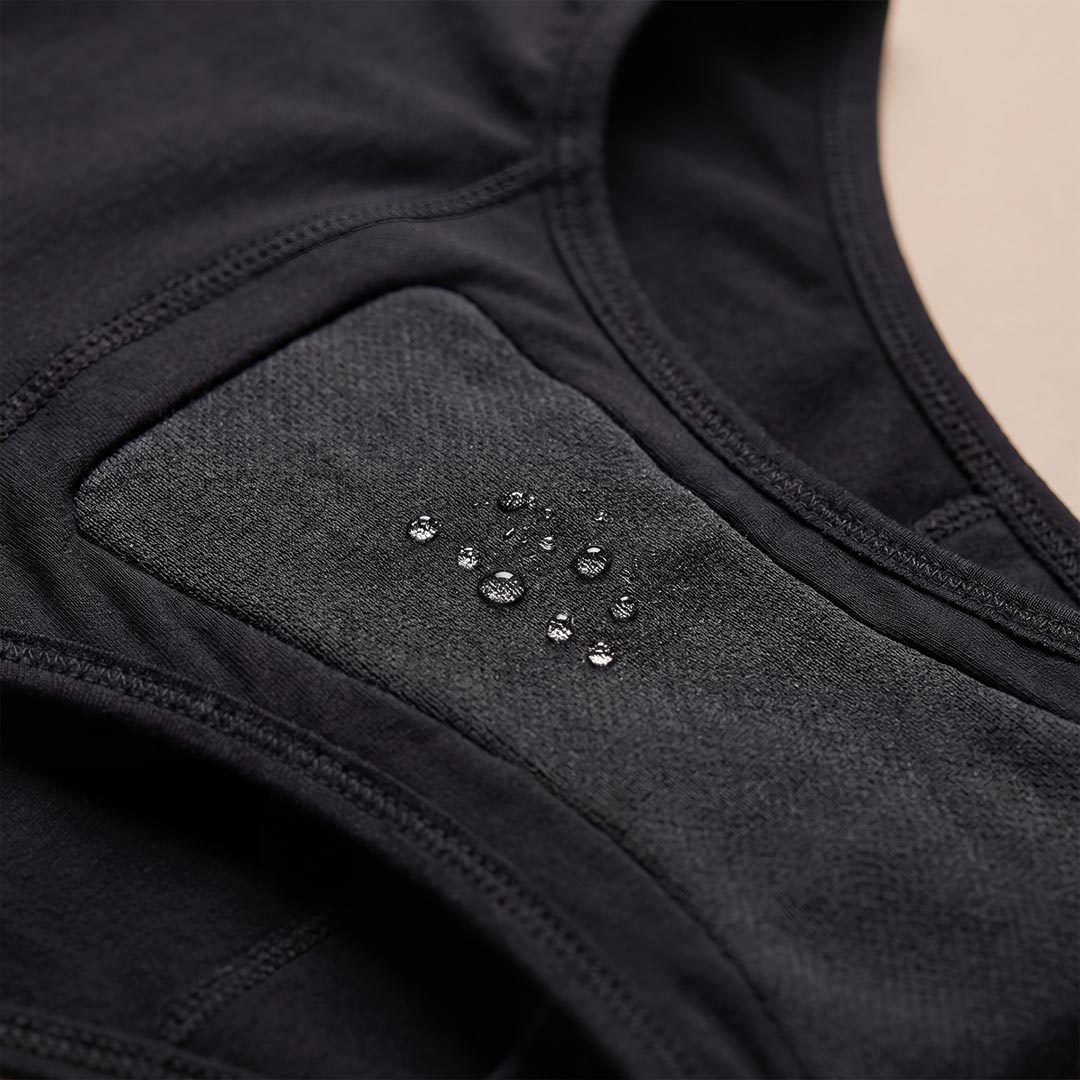 Pack de 3 Culottes Fuite Urinaire Mi-Haute Noir