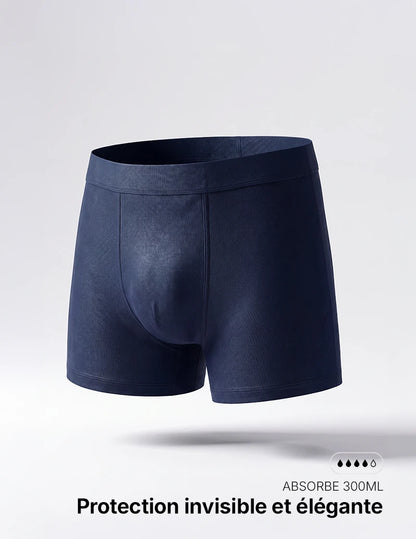 Boxer d'incontinence lavable pour homme