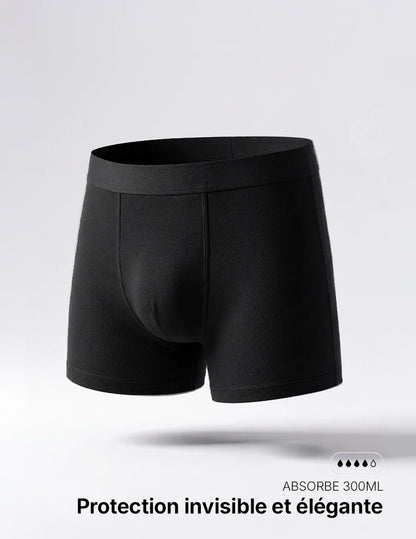 Boxer d'incontinence lavable pour homme