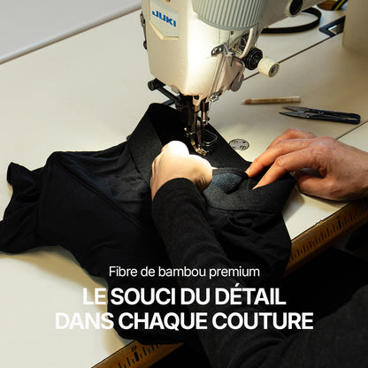 Lot de 3 boxers noirs ultra absorbants