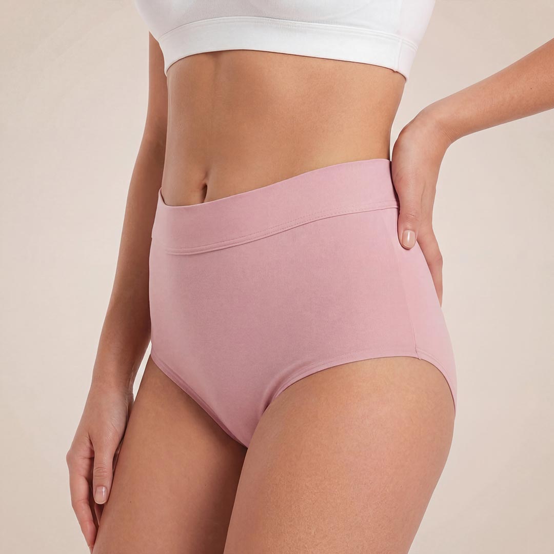 Culotte absorbante taille haute