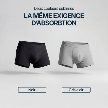 Boxer absorbant pour petites fuites