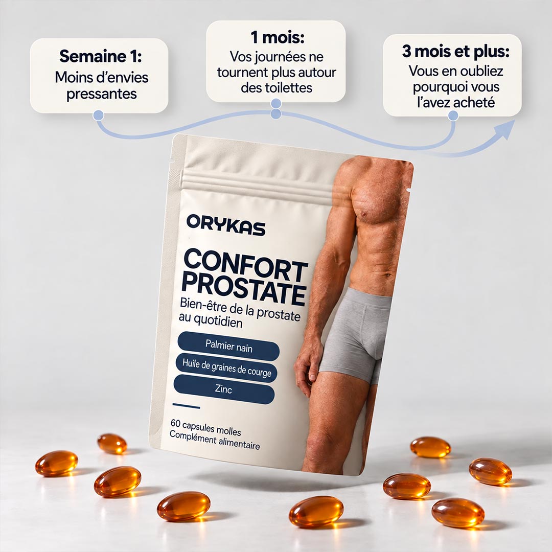 Orykas Soutien Prostate Homme