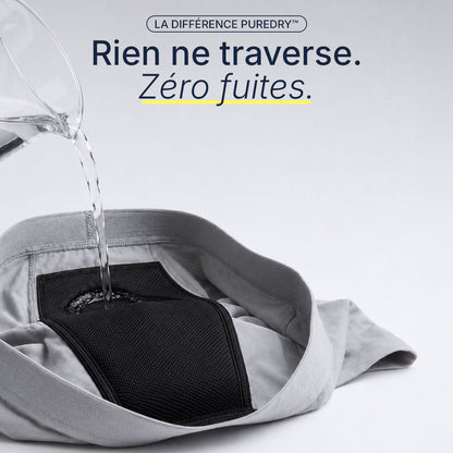 Boxer d'incontinence lavable pour homme