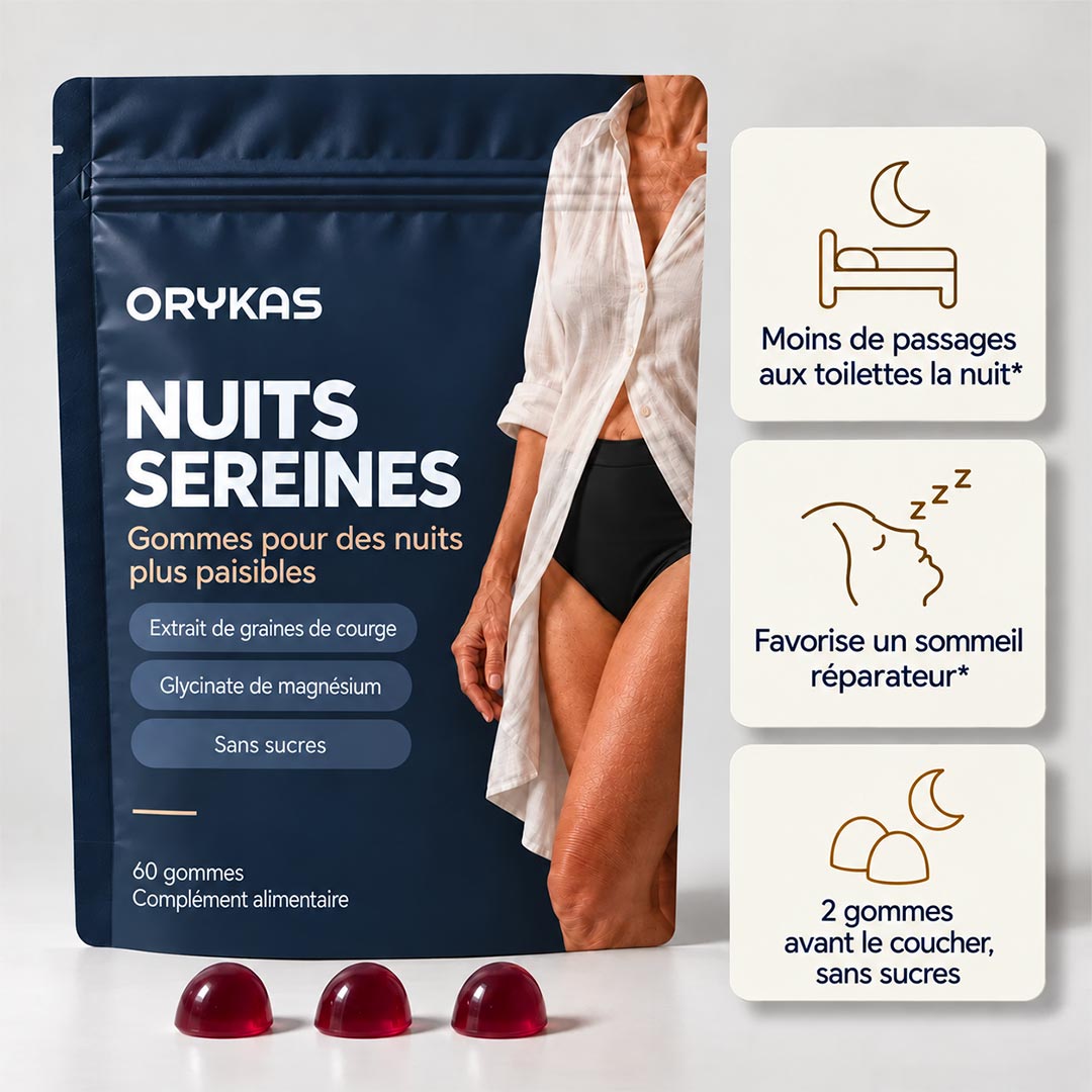 Orykas Gummies pour la Nuit Femme