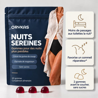 Orykas Gummies pour la Nuit Femme