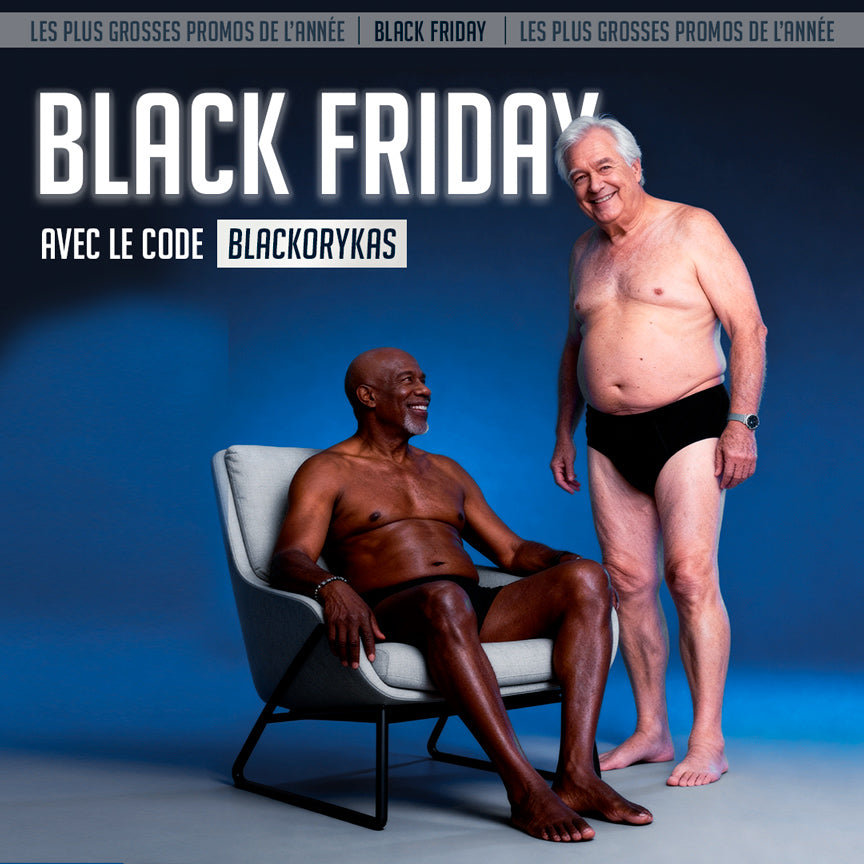 Slip d'incontinence lavable pour homme