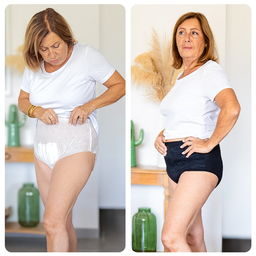 Culotte fuite urinaire importante